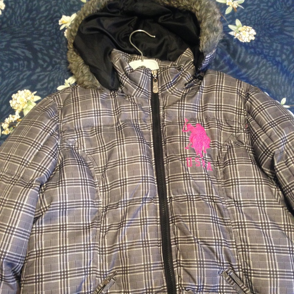 Warm US POLO winter coat.